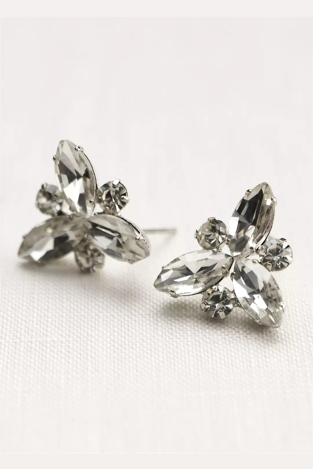 Crystal Starburst Stud Earrings Image