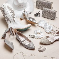 collection of accessories on a table