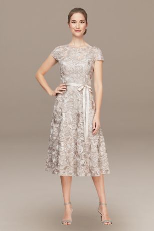 Tea Length Dresses David S Bridal