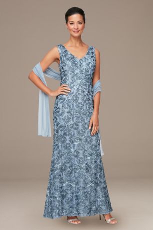 sachin and babi light blue dress Short Green Sequin Dress With One Shoulder And Ruching main image 0