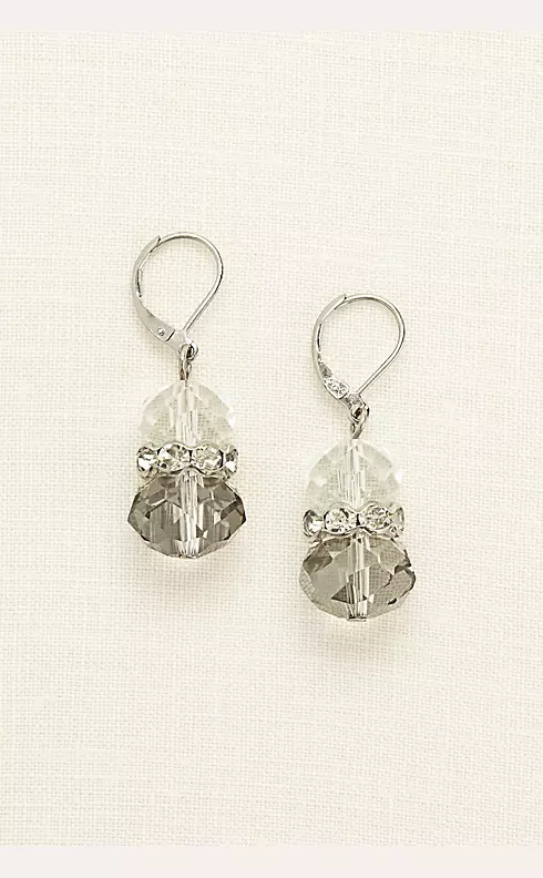 Crystal Drop Earrings Image 2