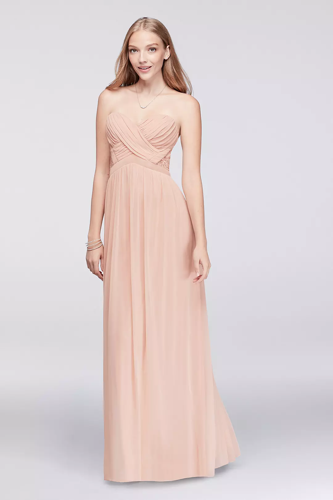 Matte Jersey Gown with Ruched Bodice Image