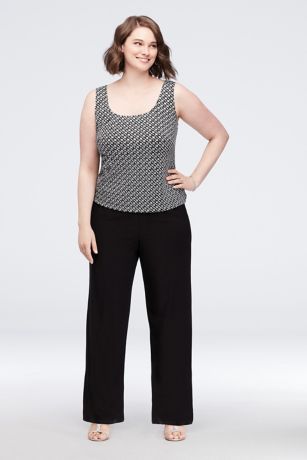 plus size pantsuit