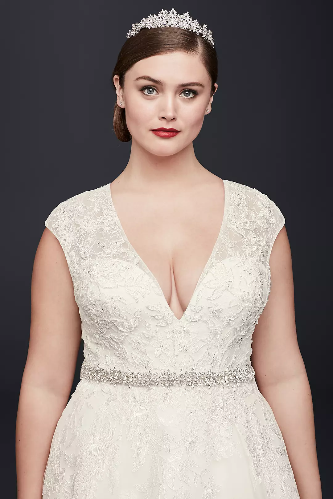 As-Is Plus Size Ball Gown Wedding Dress  Image 3