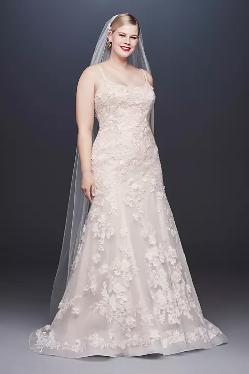 As-Is Ballerina Bodice Plus Size Wedding Dress Image 1