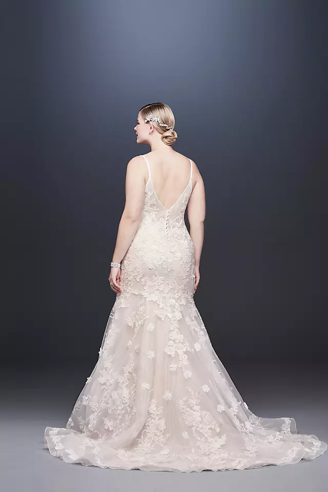 As-Is Ballerina Bodice Plus Size Wedding Dress Image 2