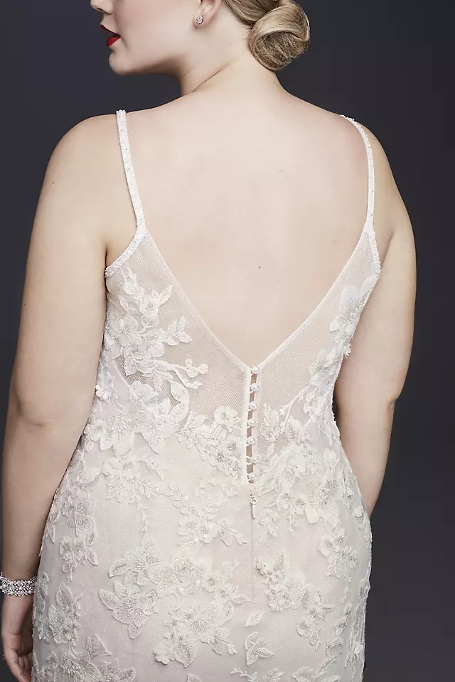 As-Is Ballerina Bodice Plus Size Wedding Dress Image 3