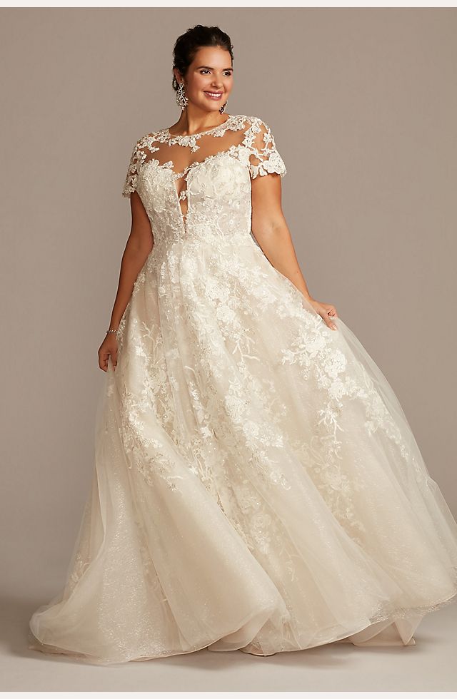 As Is Sleeve Lace Size Wedding Dress | David's
