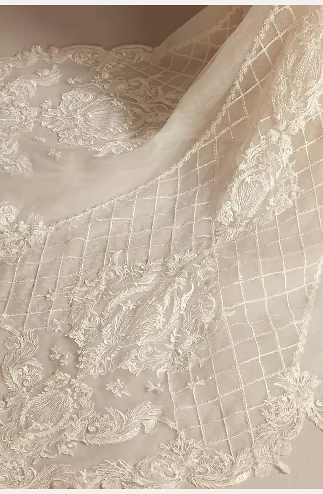 As Is Lace Mermaid Plus Size Wedding Dress Image 6