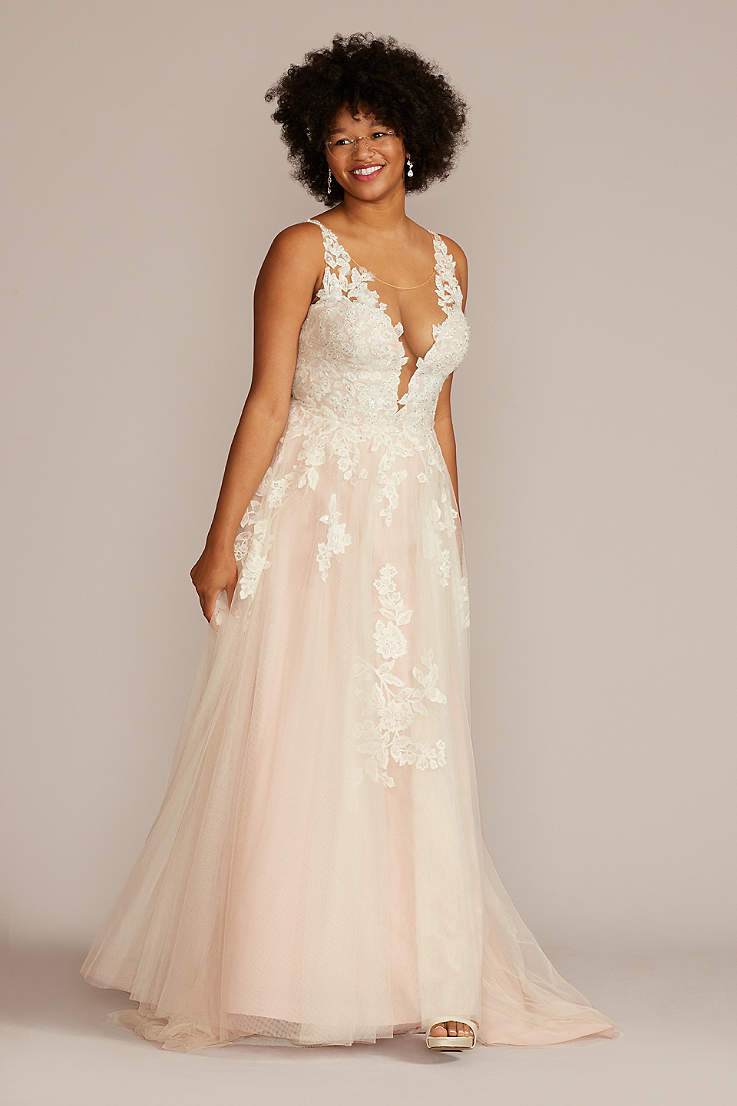 Light Pink ☀ Blush Wedding Dresses ...