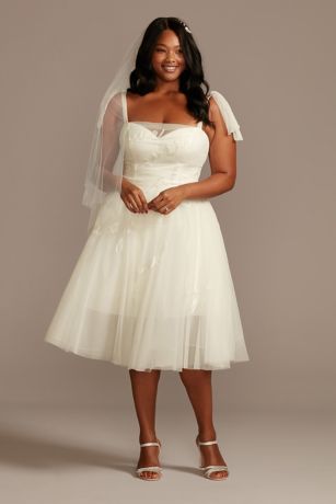 short fall wedding dresses