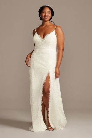 david's bridal bohemian dress