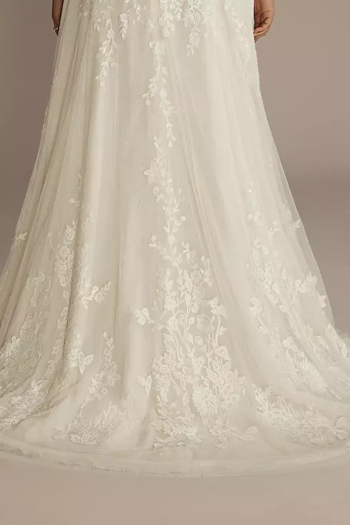 Sweetheart Tank Lace Applique A-Line Wedding Dress Image 5
