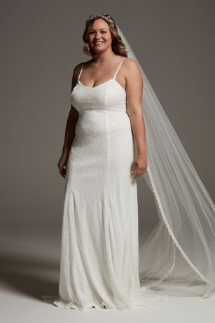 chinese dress ladies Illusion Open Back Lace Bridal Slip Dress main image 1