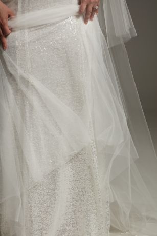 ⭐️ White by Vera Wang⭐️パニエ付きプリンセスチュールドレス⭐️ White by Vera Wang♡プリンセスチュールドレスパニエ付