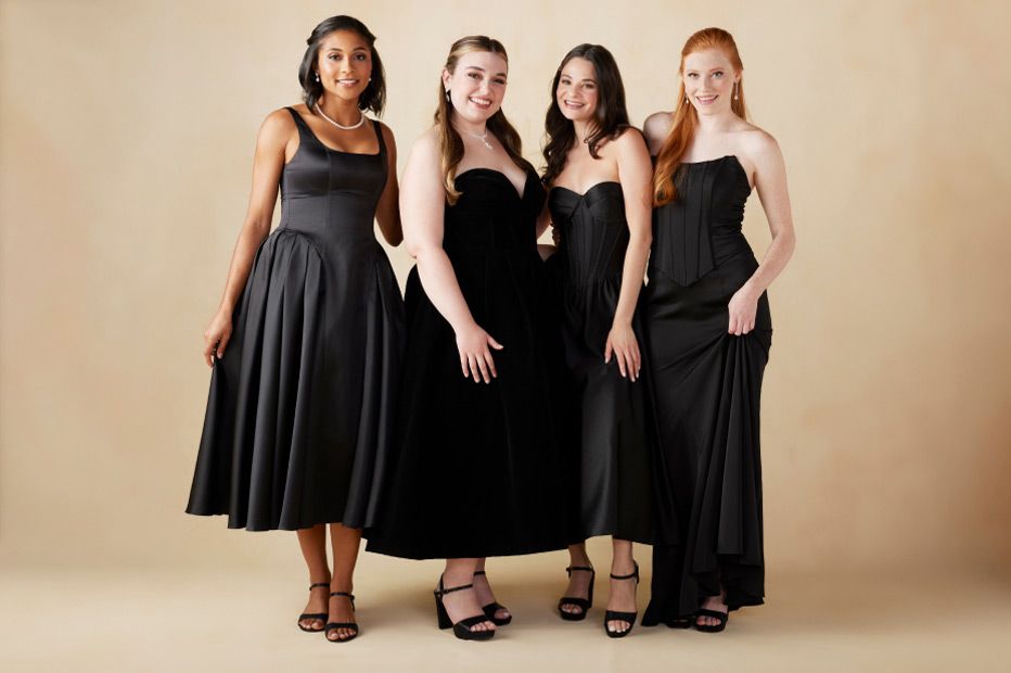 orchid bridesmaid dresses uk Cowl Asymmetrical Satin Bridesmaid Dress main image 0