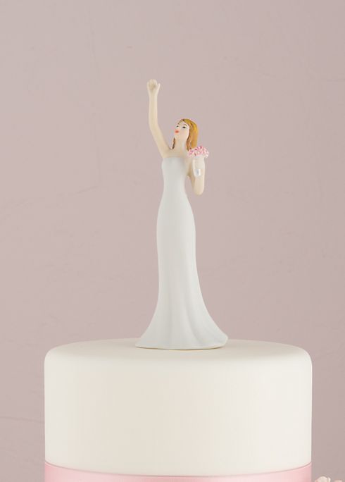 Hooked on Love Cake Topper Image 2