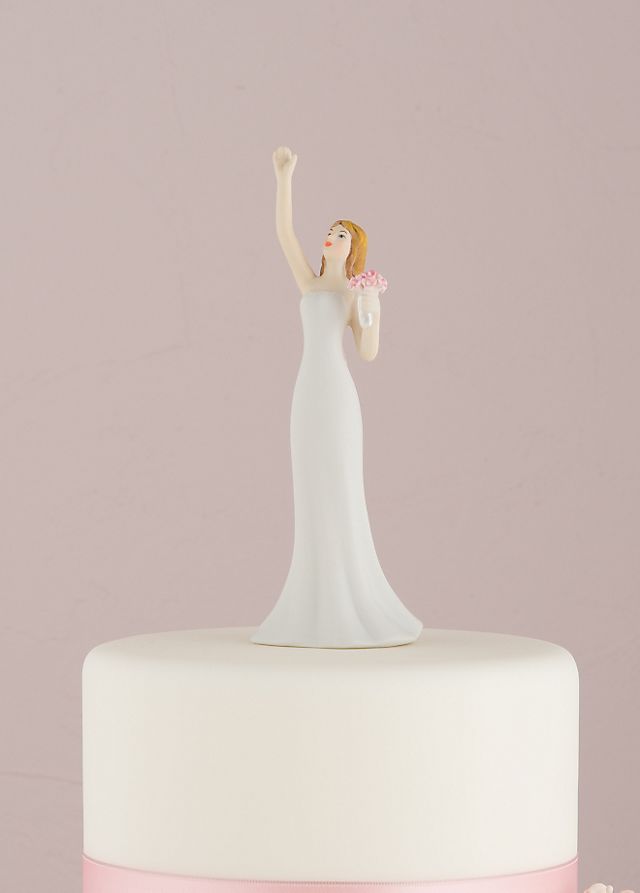 Hooked on Love Cake Topper Image 2