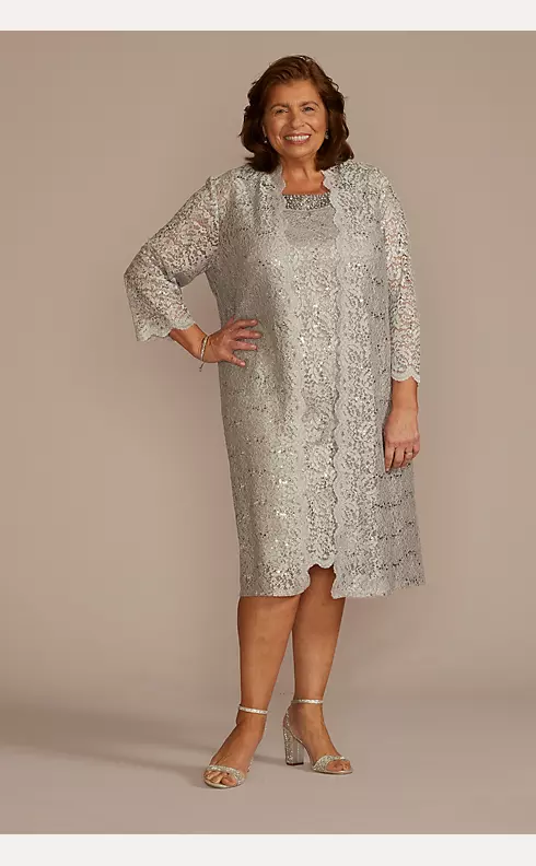 RM Richards Long Mother of The Bride Plus Size Dress Made in USA