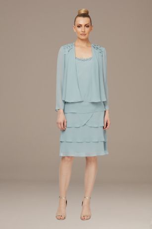 Chiffon Coat Dress