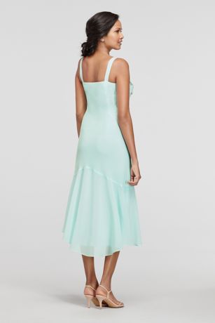 georgette gown with jacket