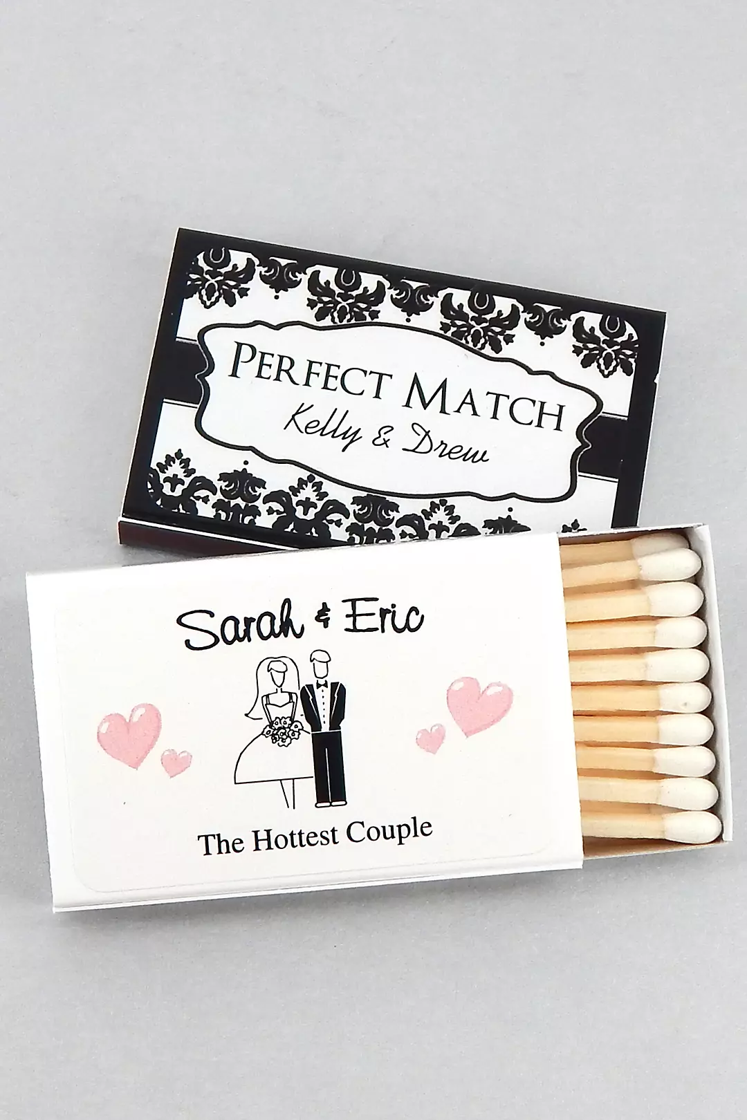 Personalized Classic Wedding Matches Set of 50 Image