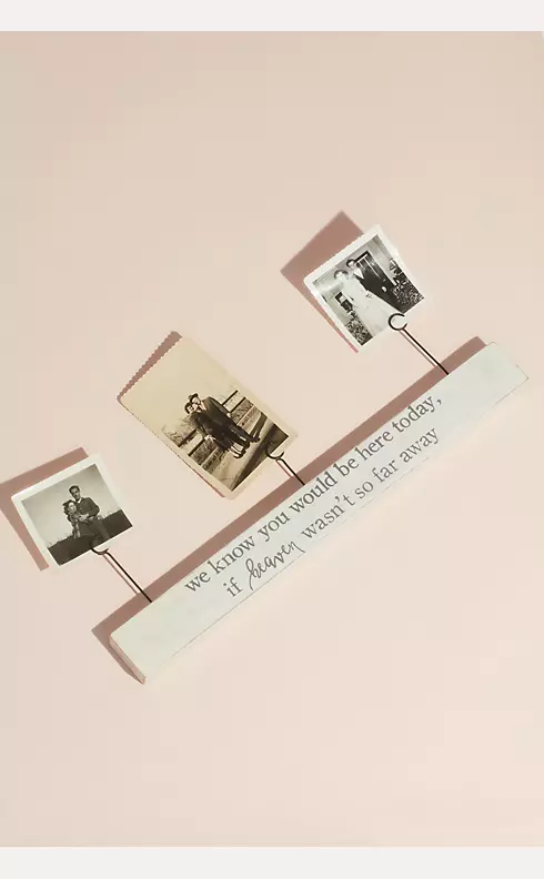 Memorial Message Picture Holder