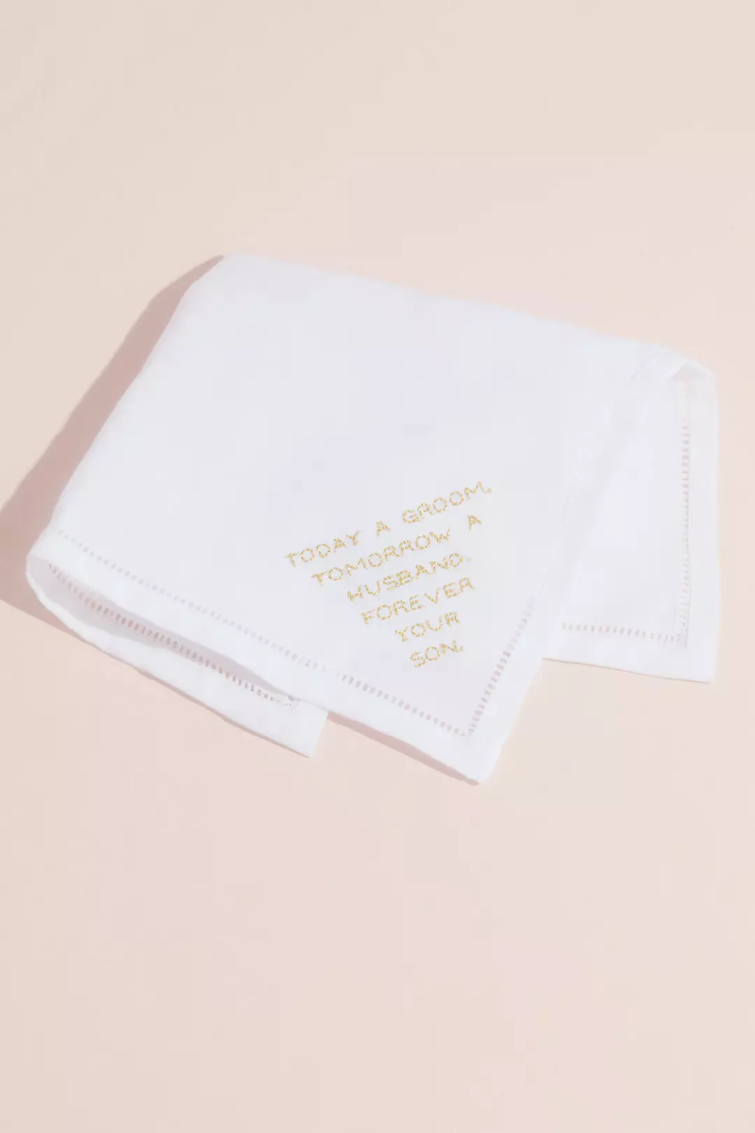 Forever Your Son Embroidered Handkerchief Image