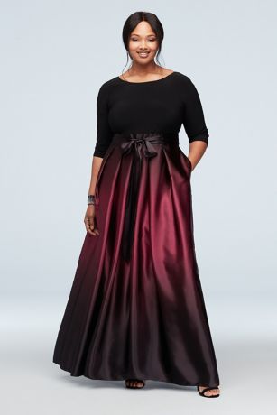 plus women's dresses special occasion