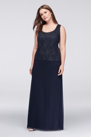david's bridal two piece