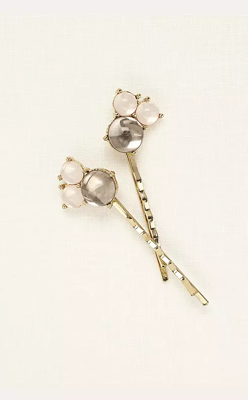 Set of Two Bauble Bobby Pins Image 2
