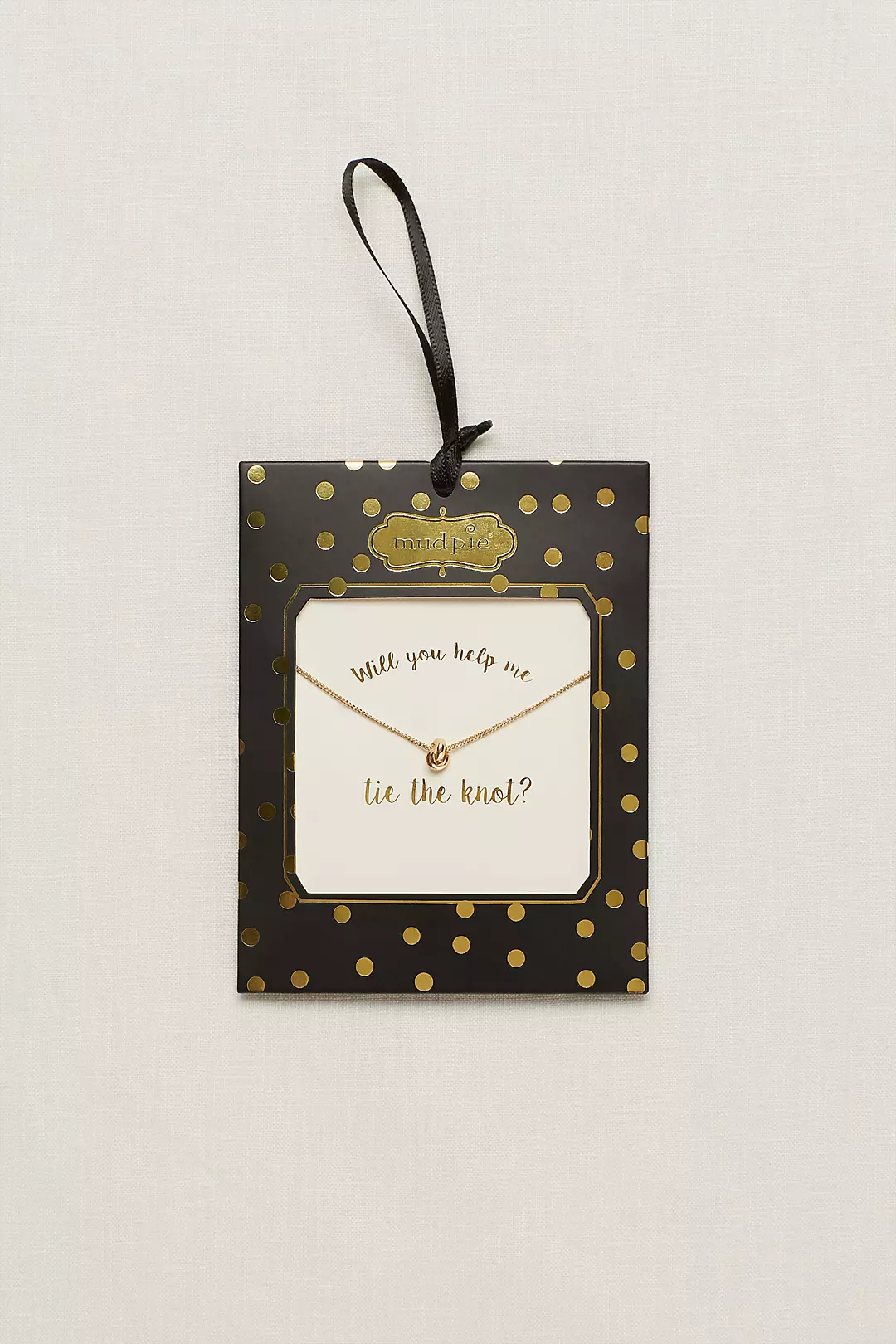 Will You Help Me Tie The Knot Necklace Image