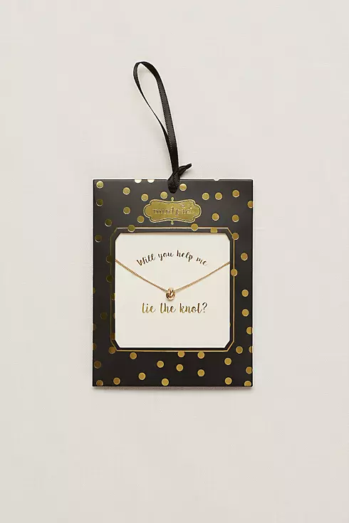 Will You Help Me Tie The Knot Necklace Image 1