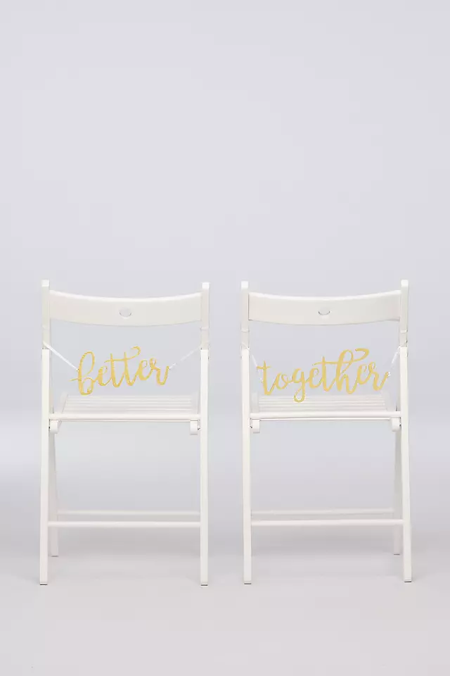 Better Together Chair Sign  Image