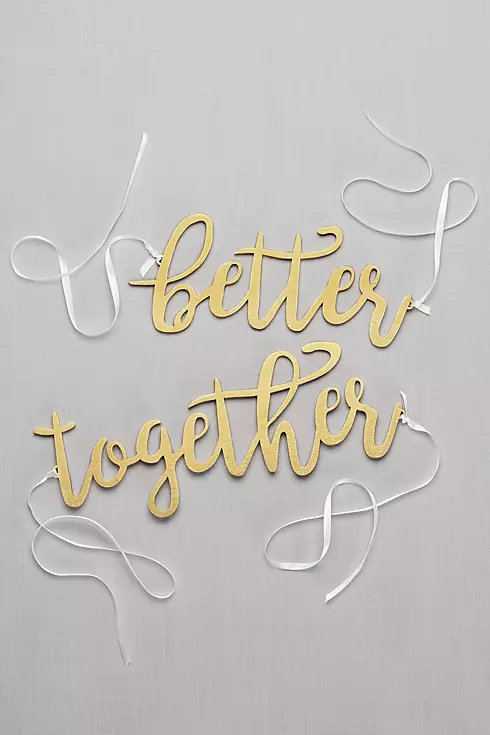 Better Together Chair Sign  Image 6
