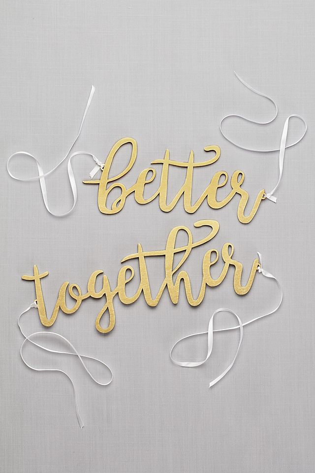 Better Together Chair Sign  Image 6