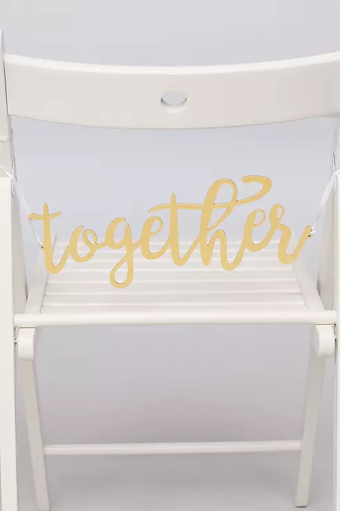 Better Together Chair Sign  Image 3