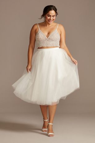 Plus Size Wedding Separates