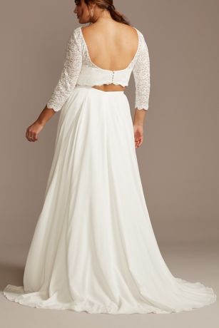 Plus Size Wedding Separates