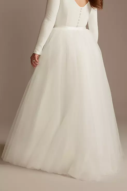 Long Tulle Wedding Separates Skirt Image 2