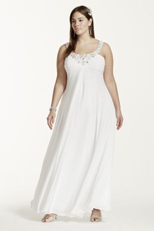 Davids bridal plus store size bridesmaid