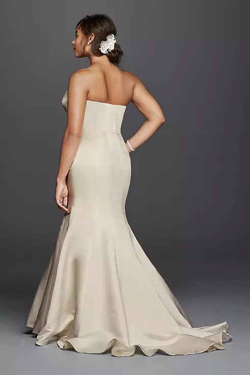 As-Is Plus Size Wedding Dress with Visible Seams Image 2