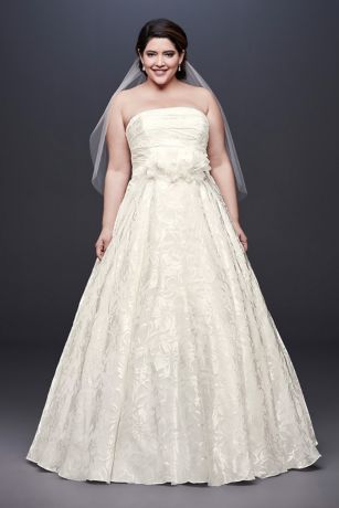Long A-Line Wedding Dress - David's Bridal Collection