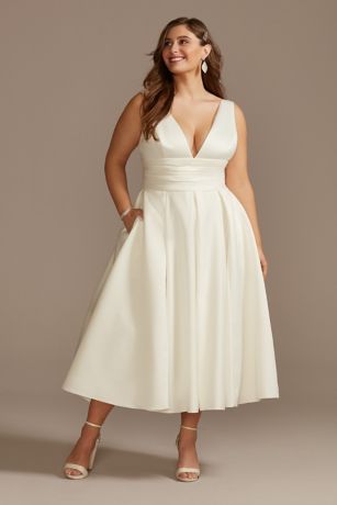 David's bridal wedding guest plus clearance size