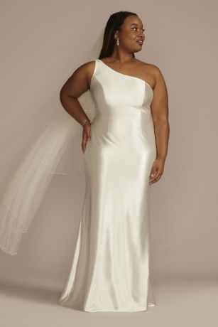 David's bridal plus size best sale evening gowns