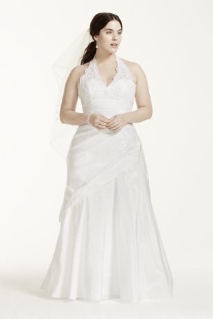 Taffeta Lace Wedding Dress