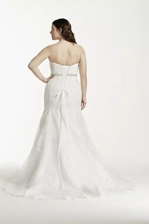 As-Is Sweetheart Trumpet Plus Size Wedding Dress Image 2