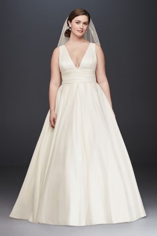 David bridal plus store size wedding dress