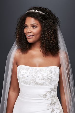 lace plus line dress