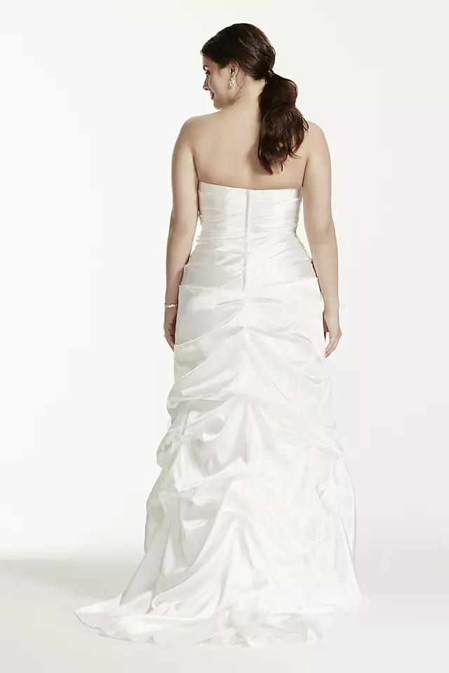 As-Is Pick-Up Skirt Plus Size Wedding Dress Image 2
